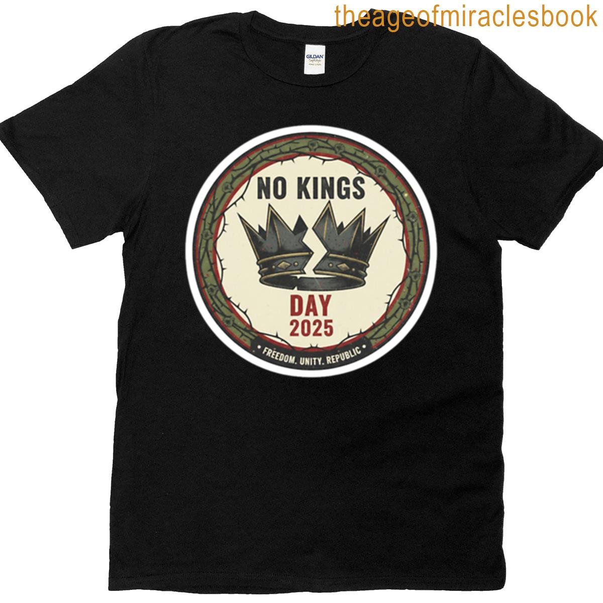 No Kings Day 2025 T-shirt