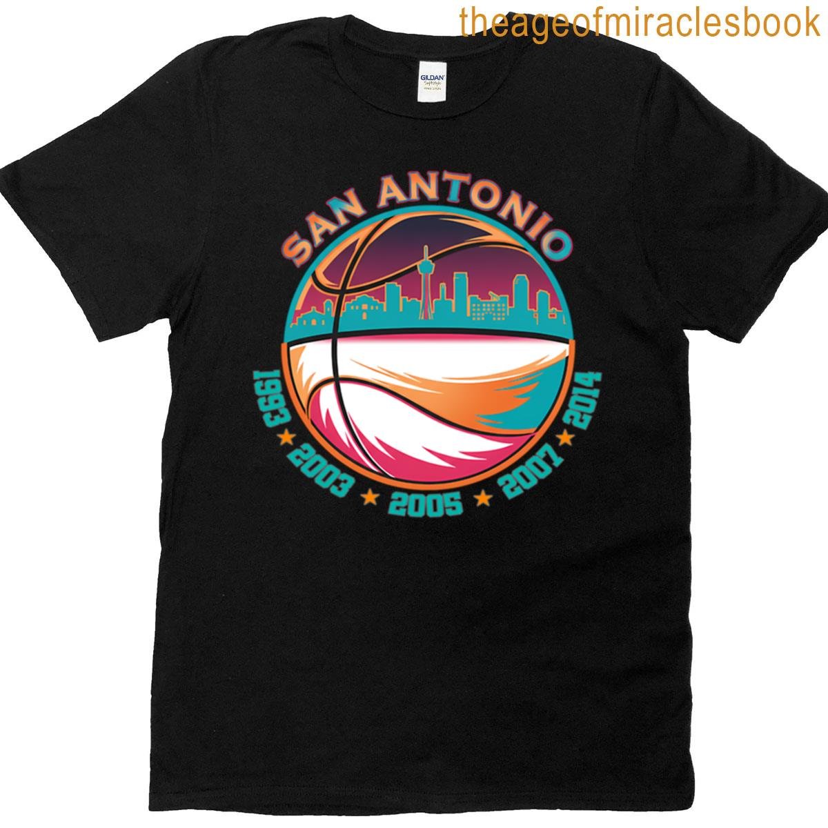 San Antonio Basketball T-shirt