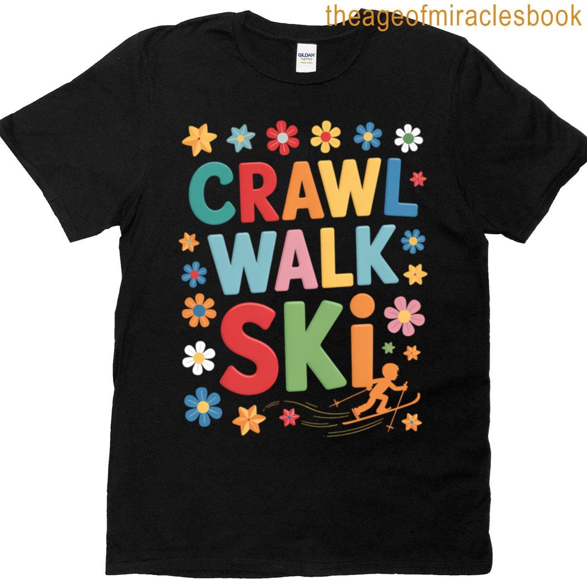 Skiing Lovers Winter Sport T-shirt