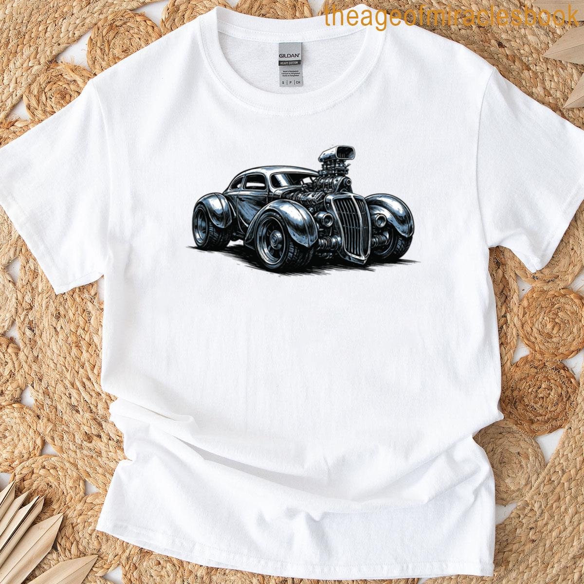The Chrome Beast – Car T-shirt