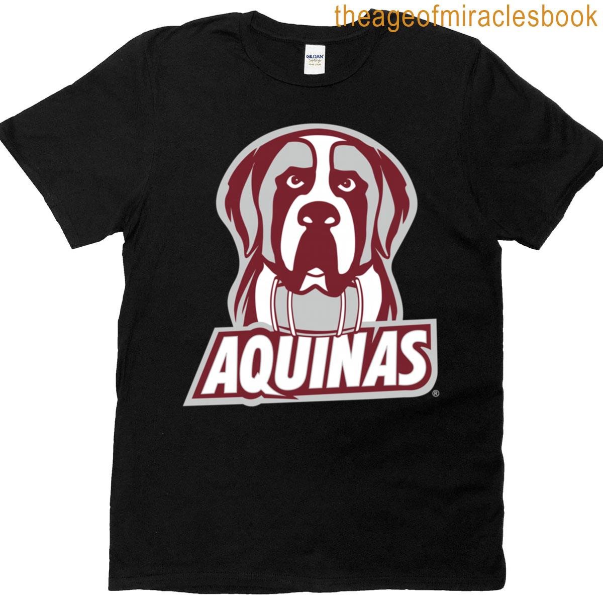 Aquinas College Saints Primary Logo T-shirt