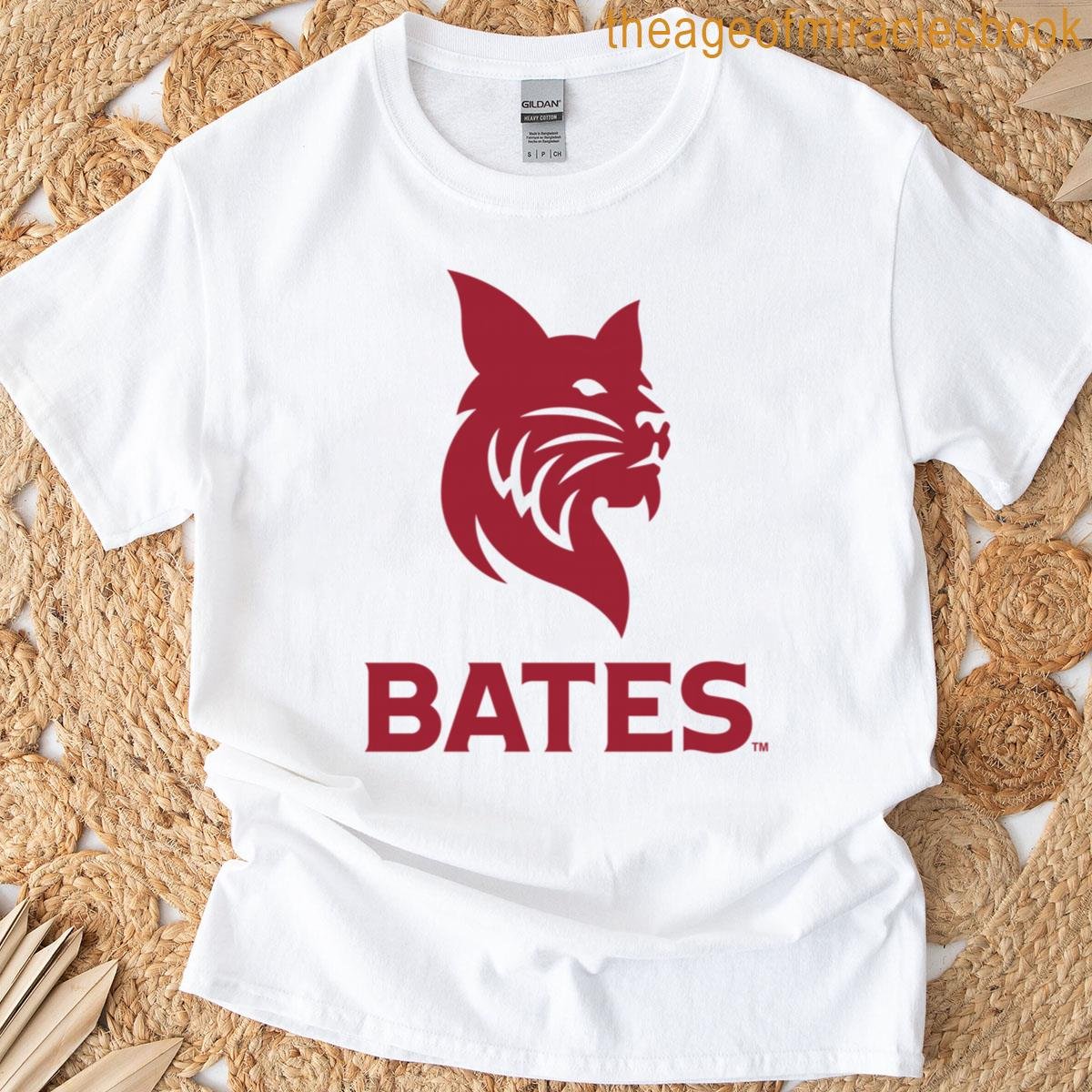 Bates College Bobcats Primary Logo T-shirt