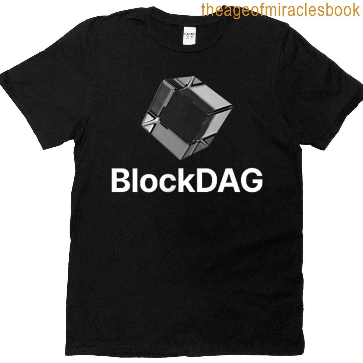Blockdag Logo Pocket Crypto Merchandise T-shirt