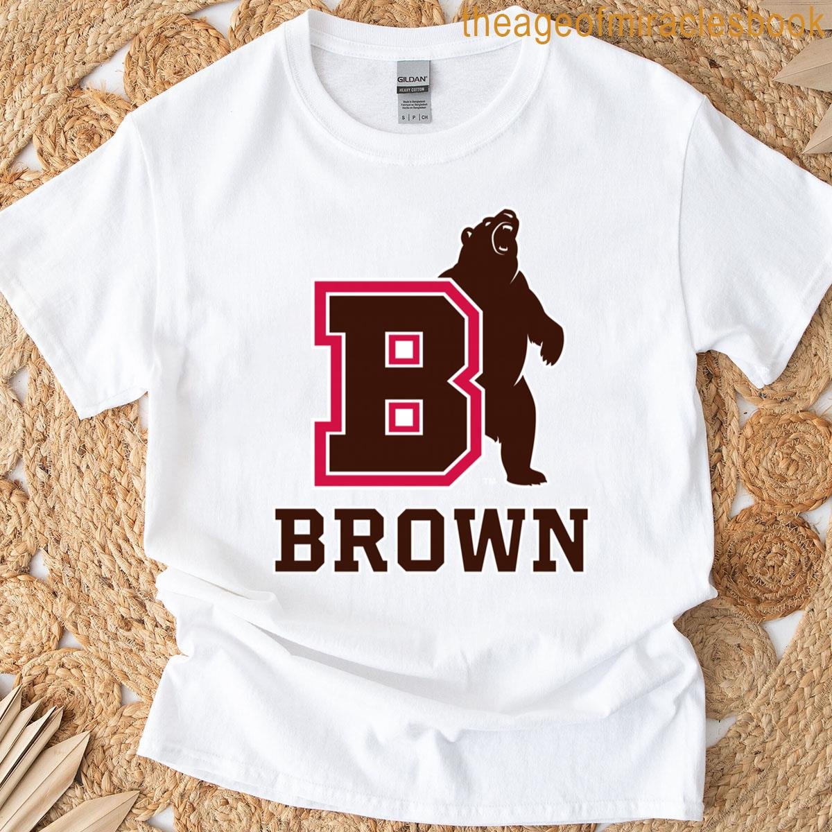 Brown University Bears Primary Logo T-shirt