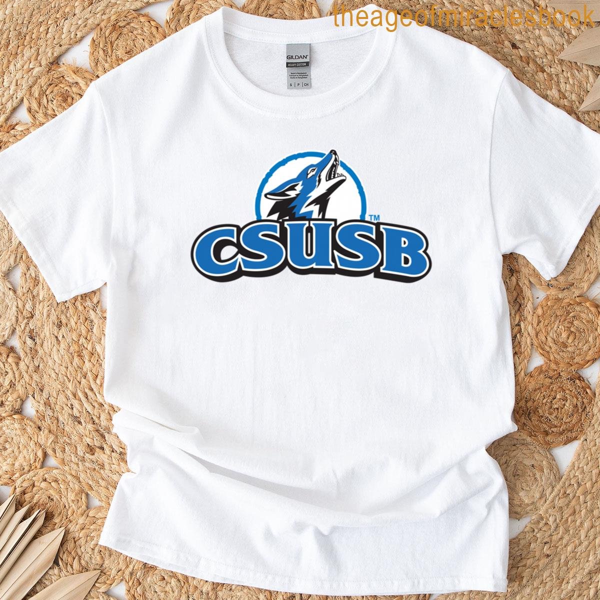 Cal State San Bernardino Csusb Coyotes Primary Logo T-shirt