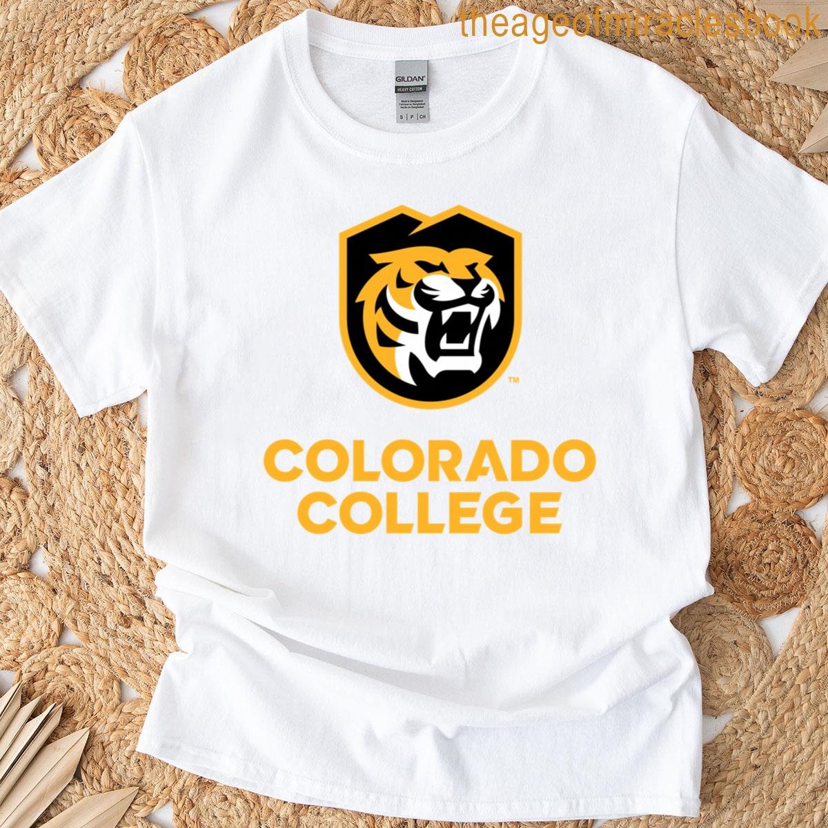 Colorado College Tigers Primary Logo T-shirt