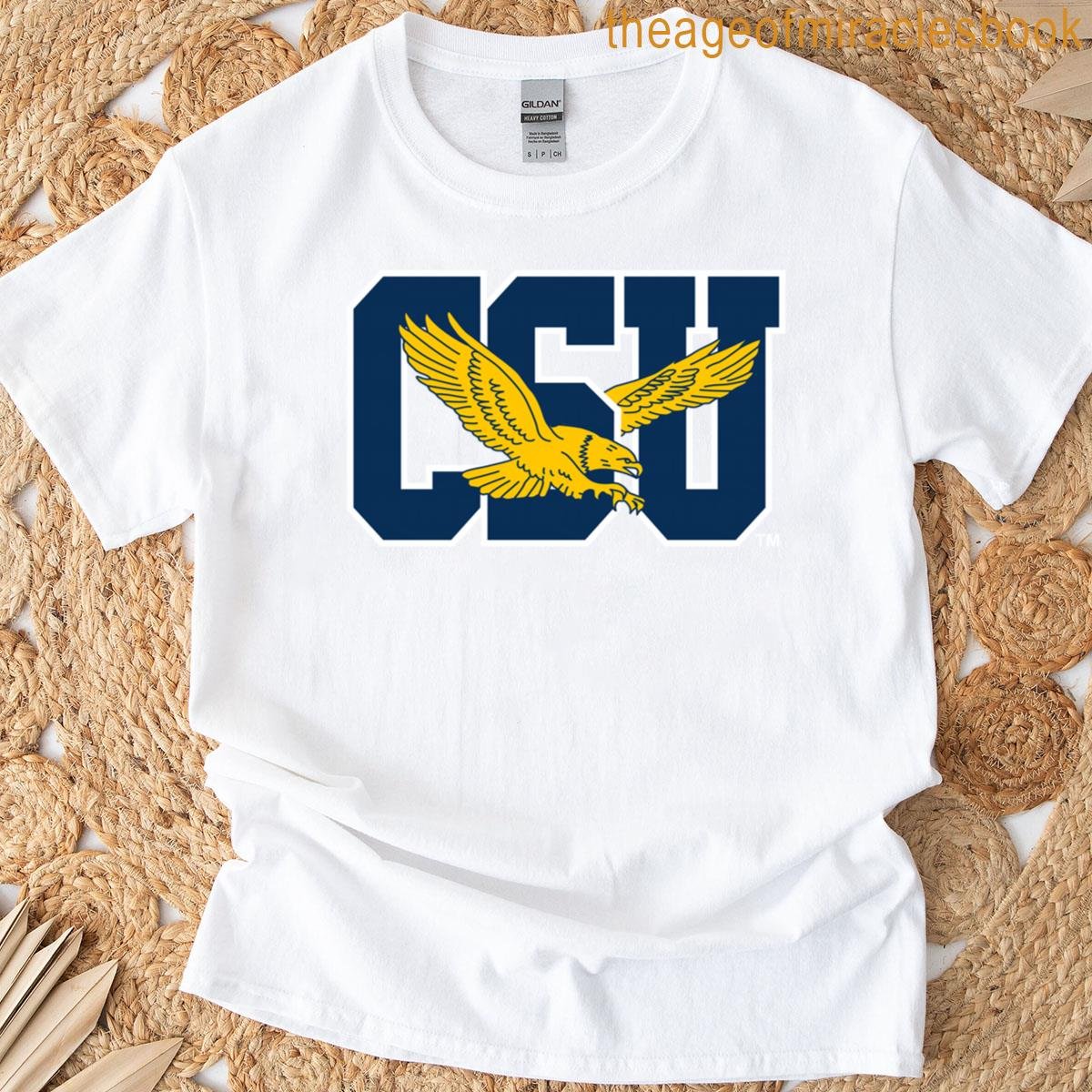 Coppin State University Csu Eagles Primary Logo T-shirt