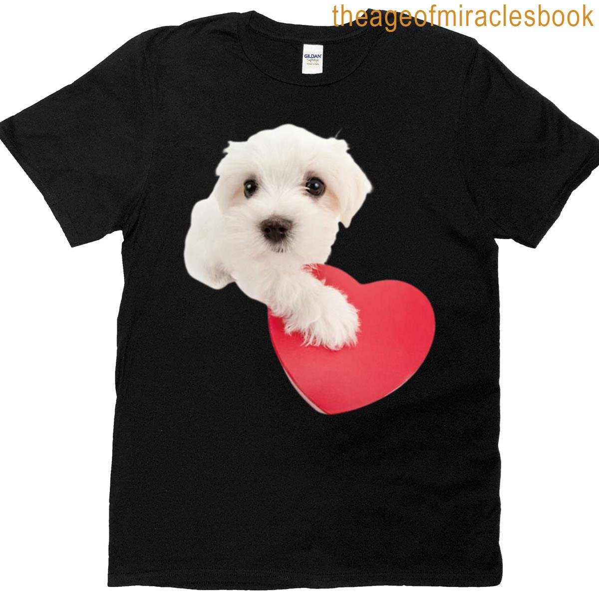Dog With Heart Oversized T-shirt