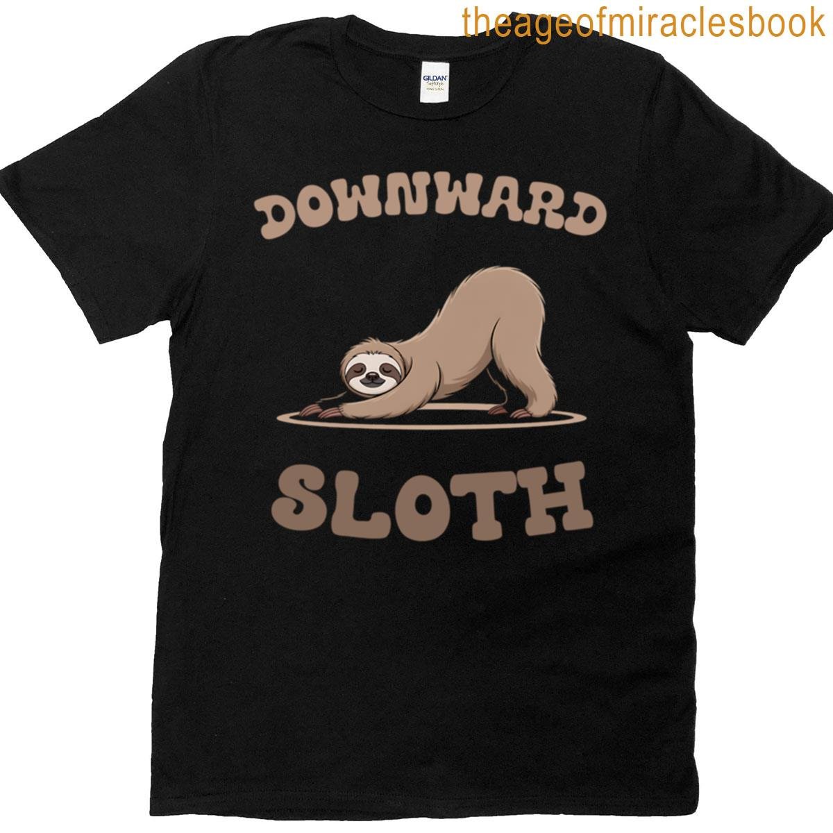Downward Sloth Slow Yoga Active T-shirt