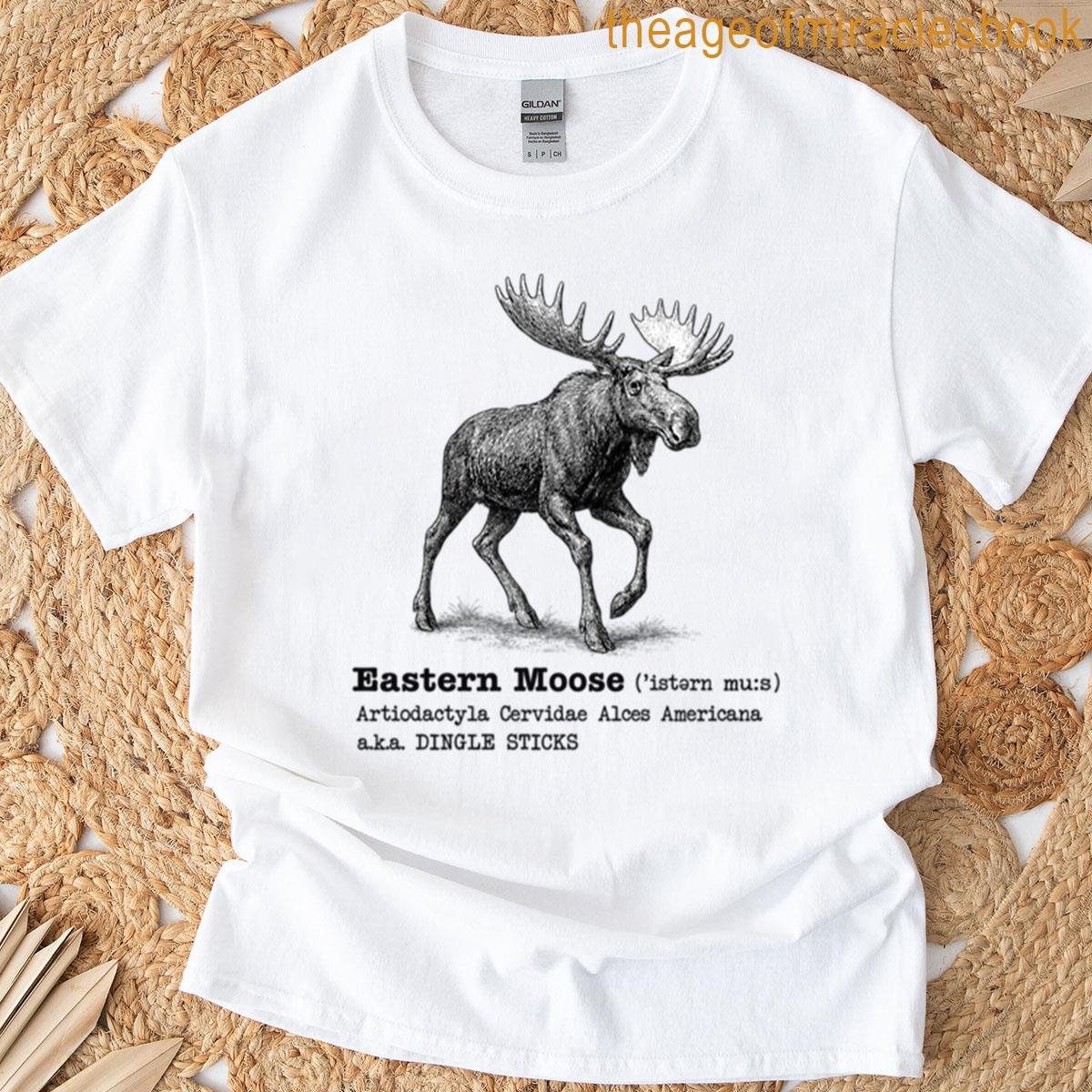 Eastern Moose Aka Dingle Sticks Oversized T-shirt