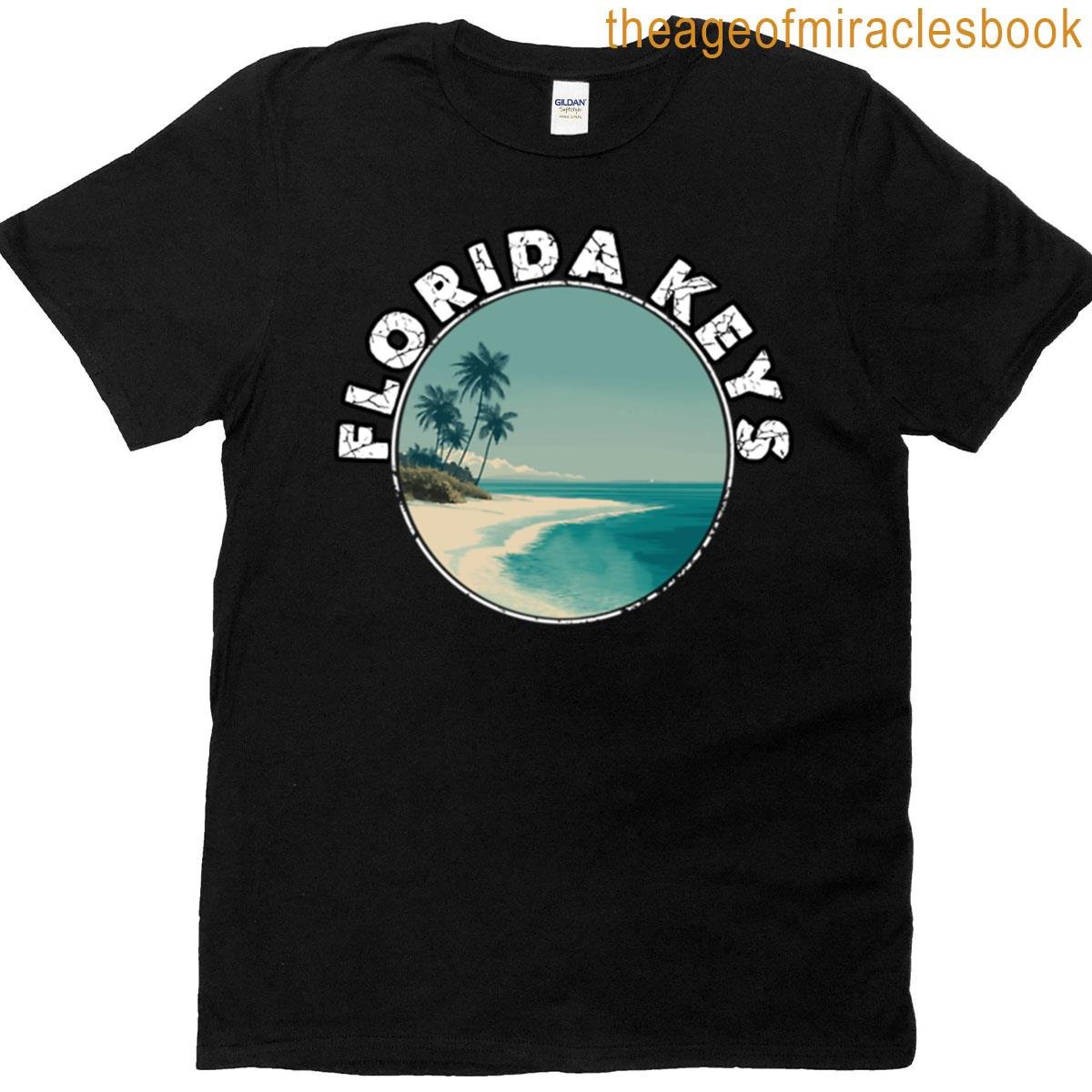 Florida Keys With White Lettering T-shirt