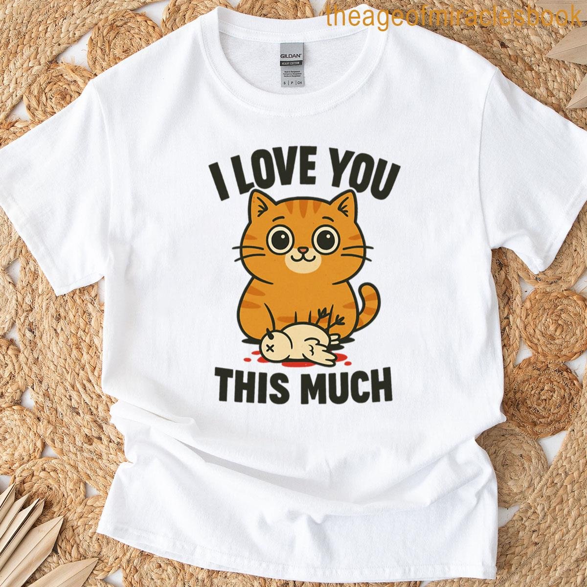 Funny Orange Cat Oversized T-shirt