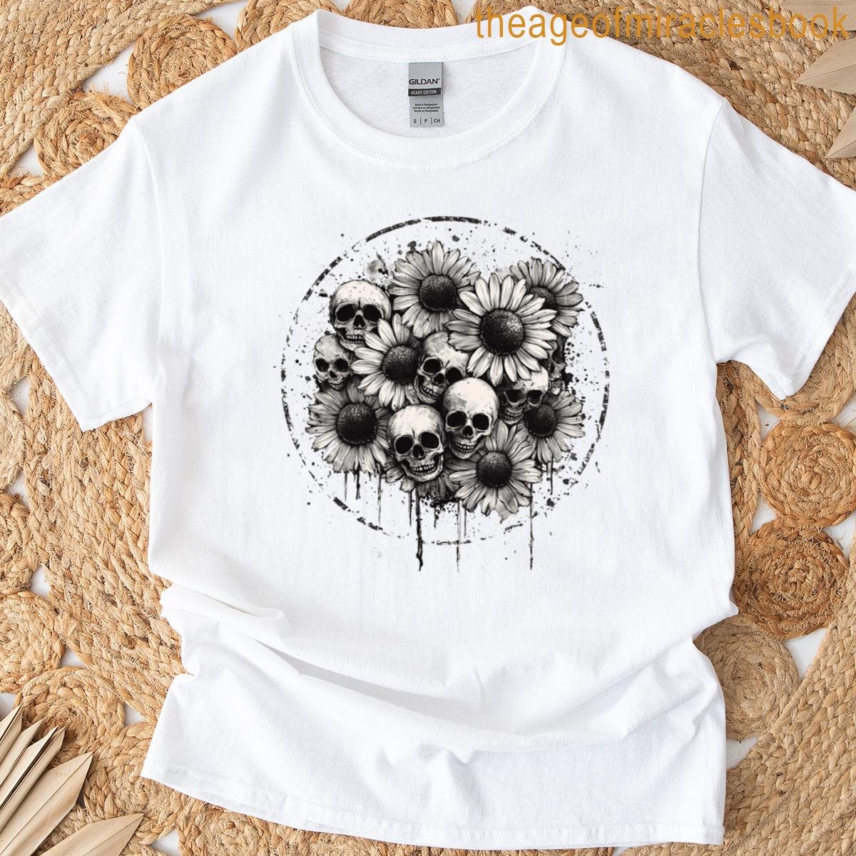 Funny Skull Dark Logo T-shirt