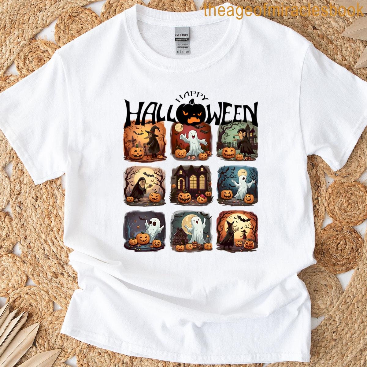 Happy Halloween Vignettes – Spooky Fun Collection T-shirt