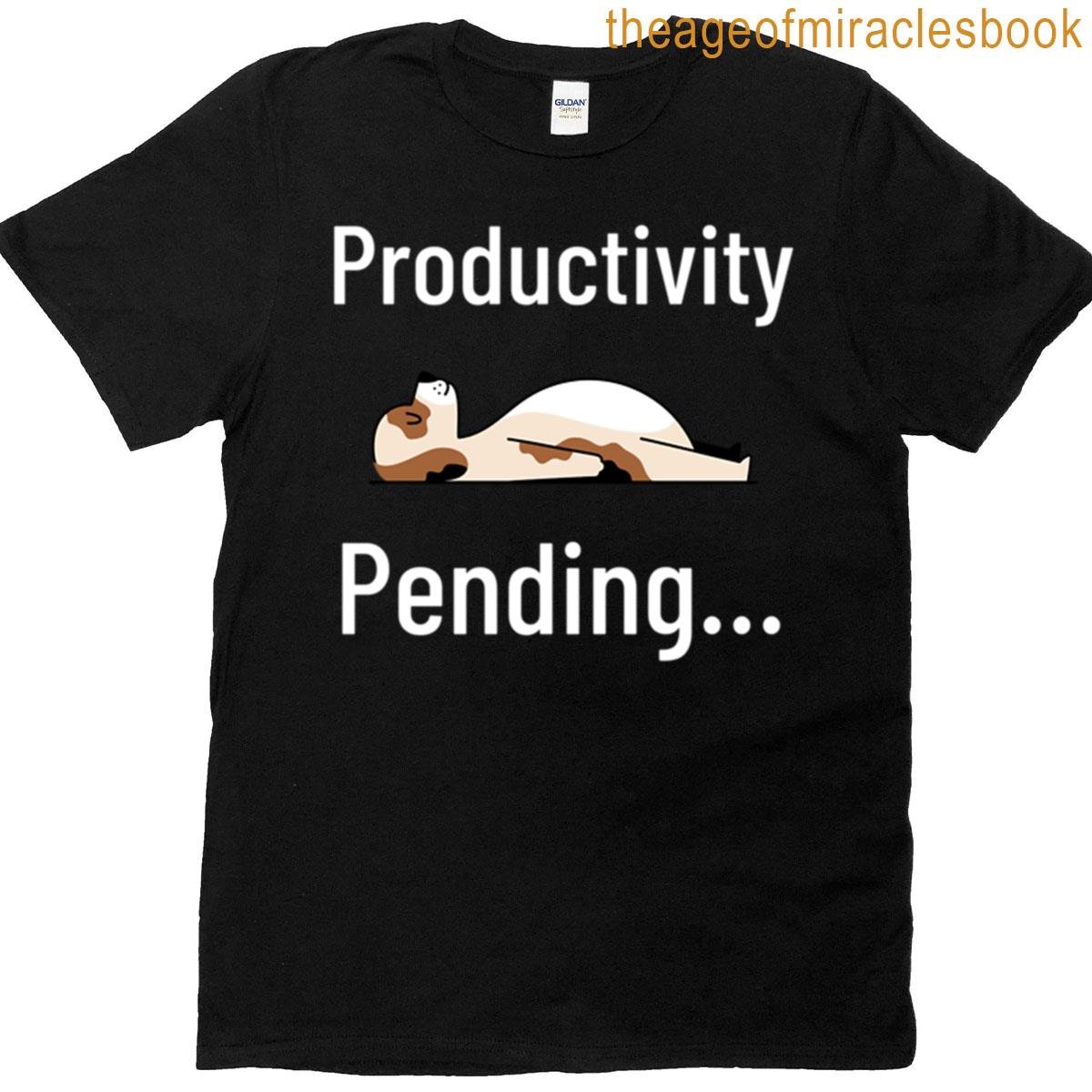 Lazy Day Pup T-shirt