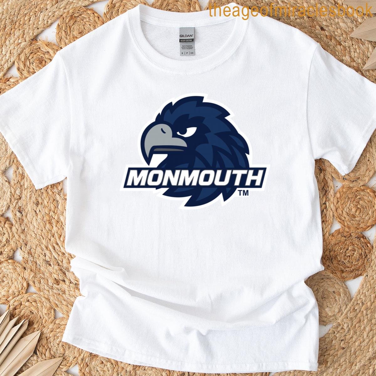Monmouth University Hawks Primary Logo T-shirt