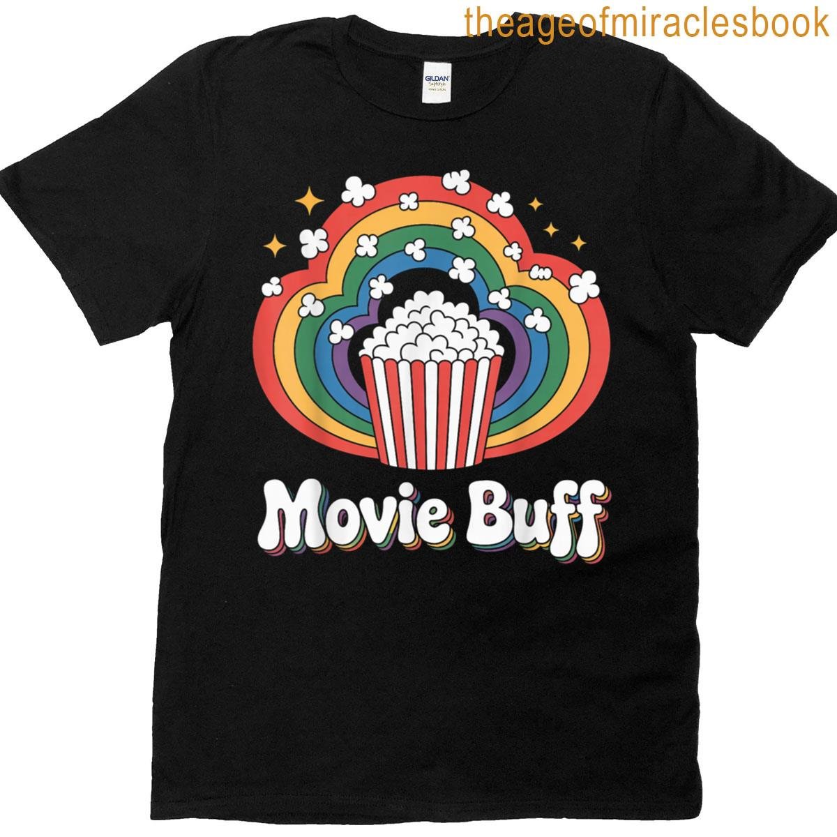 Movie Buff Popcorn Bucket T-shirt