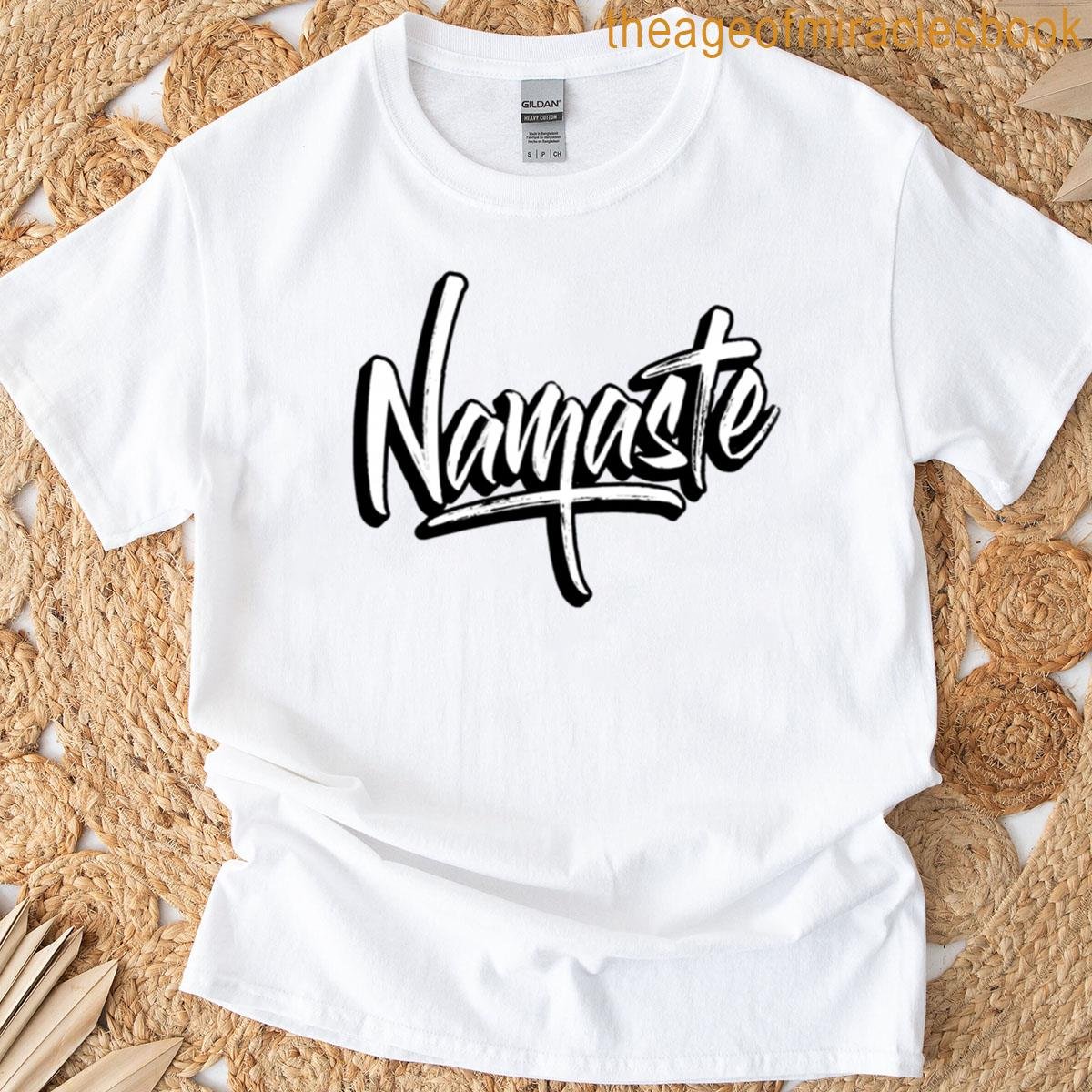 Namaste Handwritten Logo T-shirt
