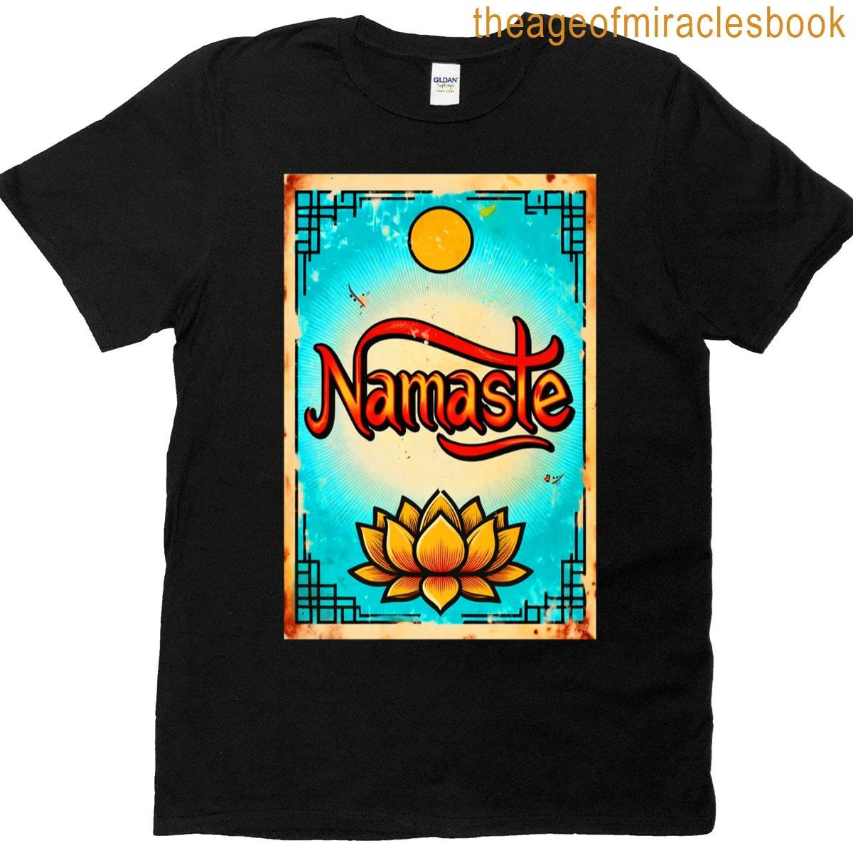 Namaste Tin Sign Logo T-shirt