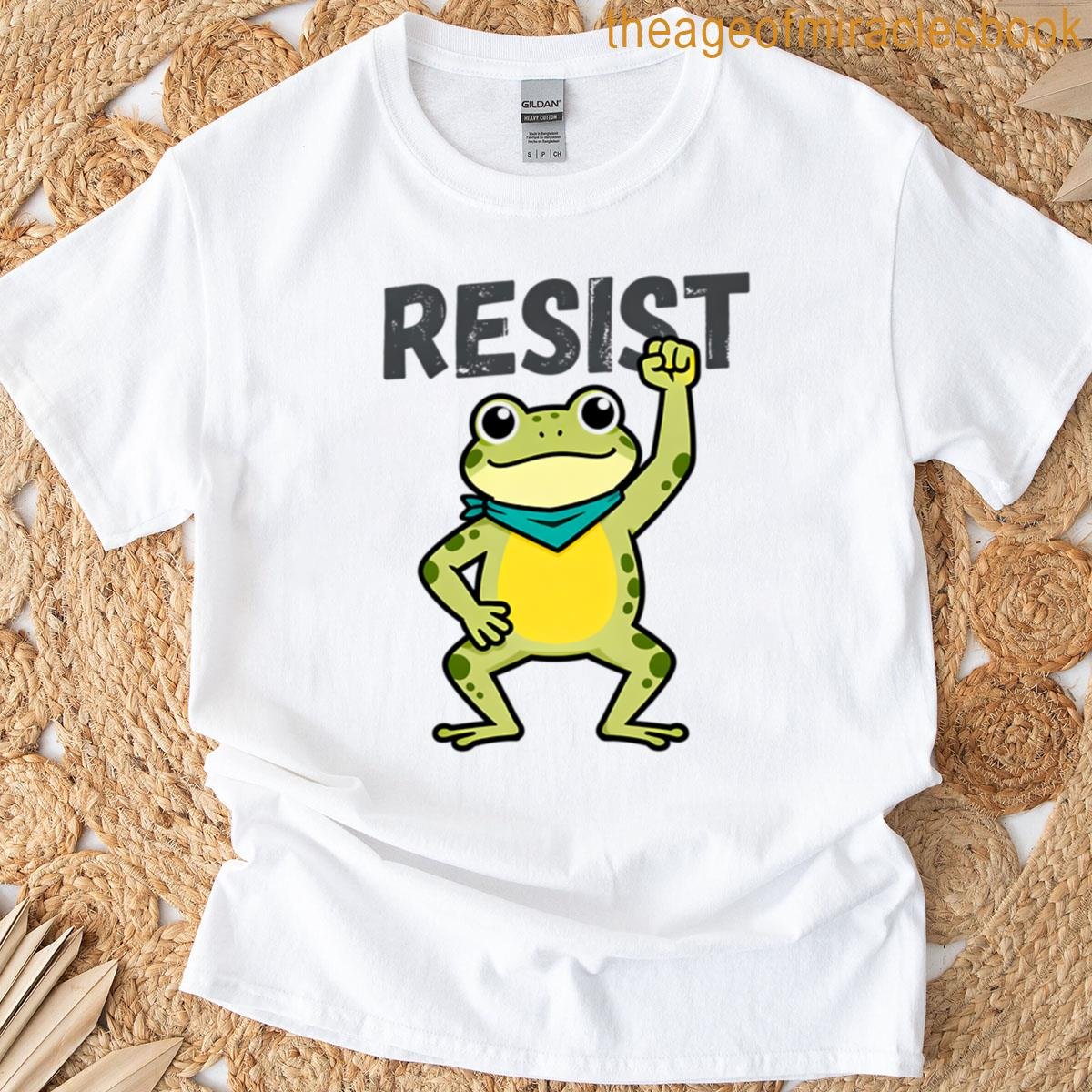 Peaceful Protest – Portland Frog Protest T-shirt