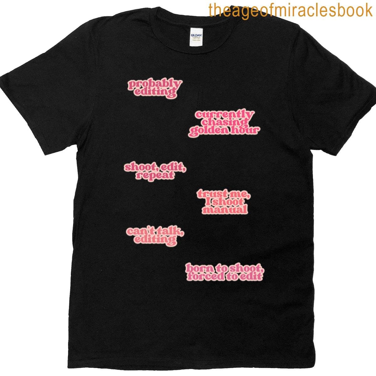 Photographer Quotes T-shirt