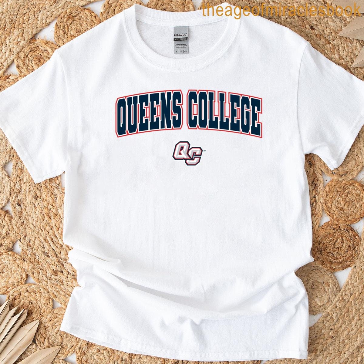 Queens College Knights Arch Logo T-shirt