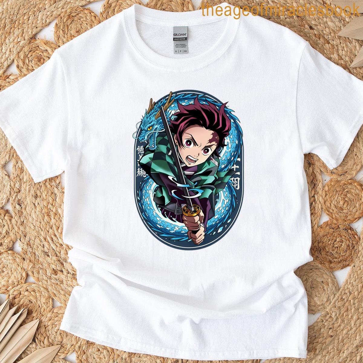 Red Flames Gentle Heart T-shirt