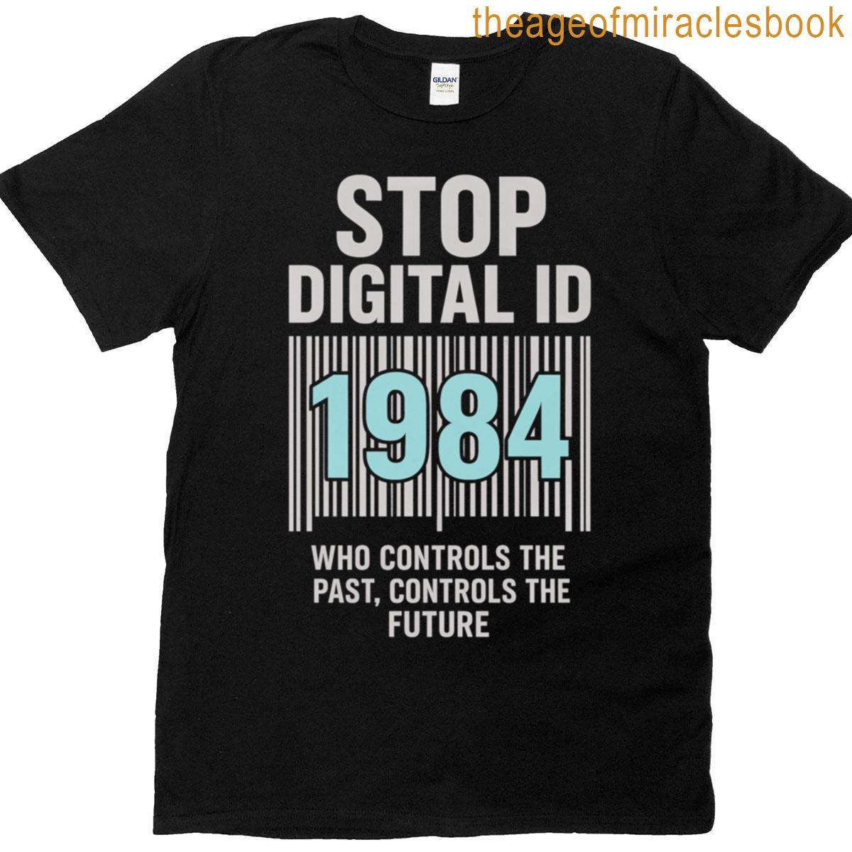 Stop Digital Id Stand For Privacy And Freedom Light T-shirt