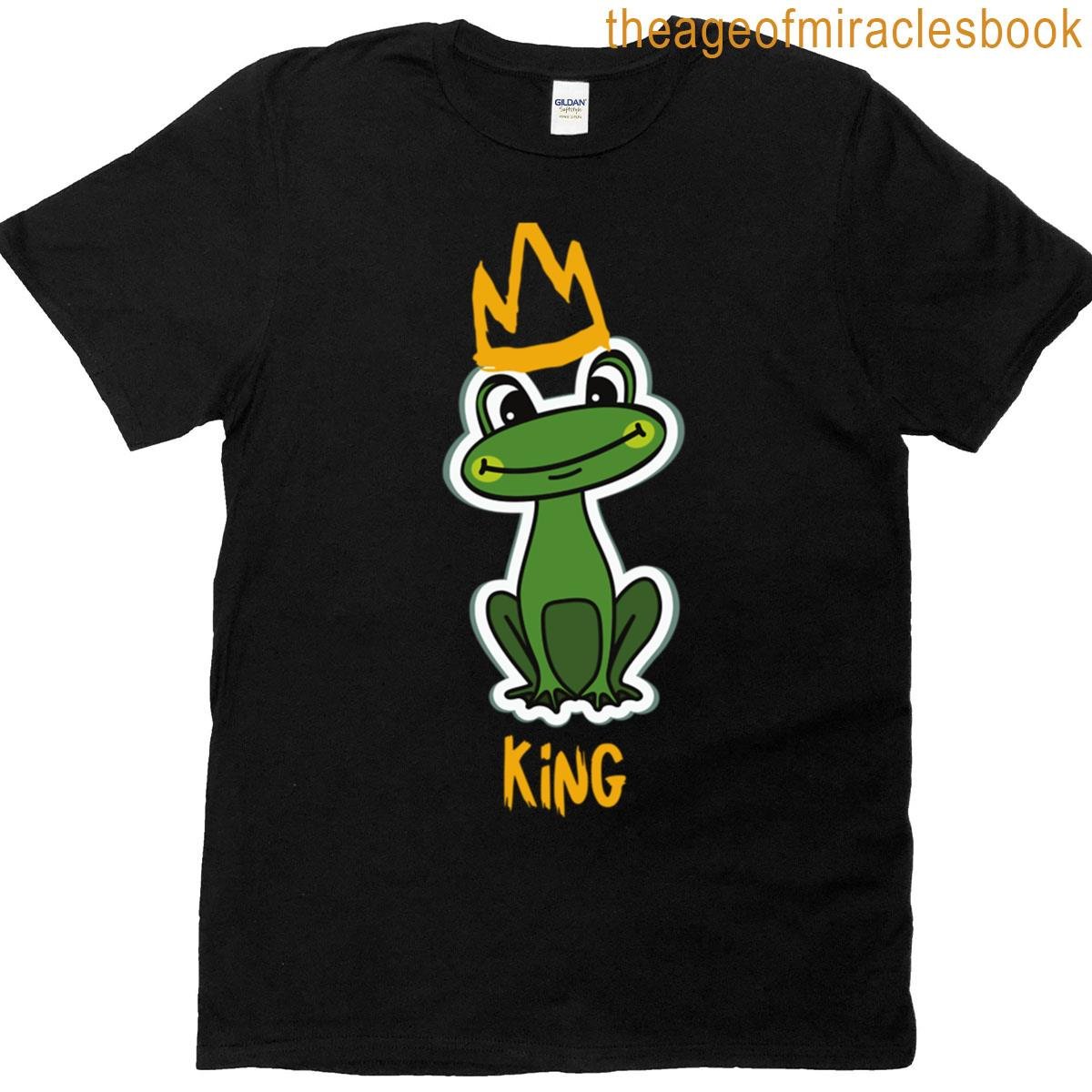The Smiling King Frog Oversized T-shirt