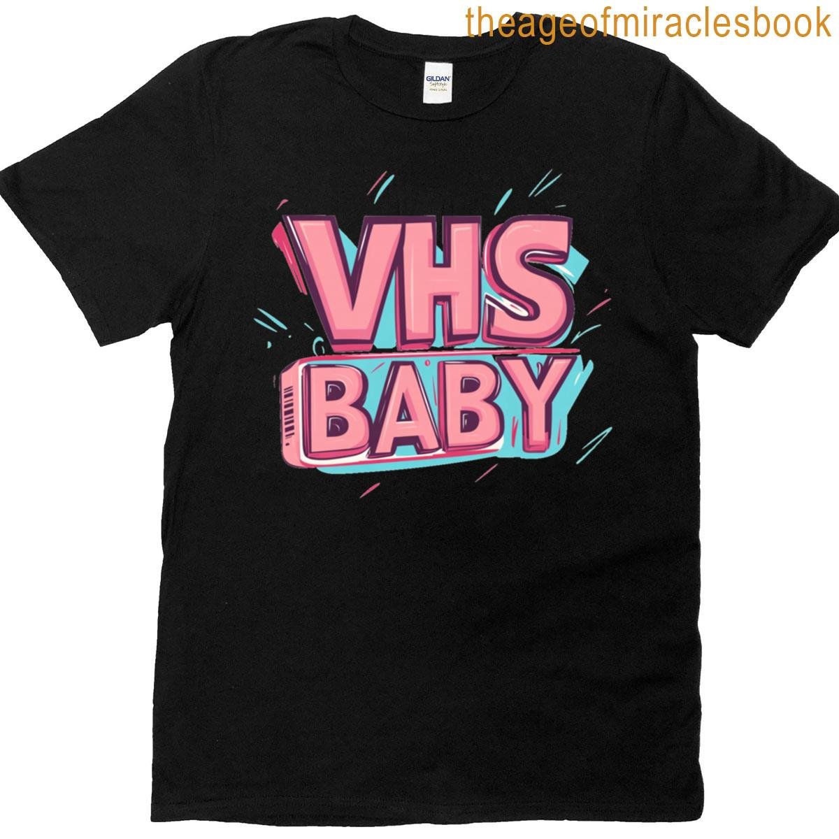 Vhs Baby Statement Logo T-shirt