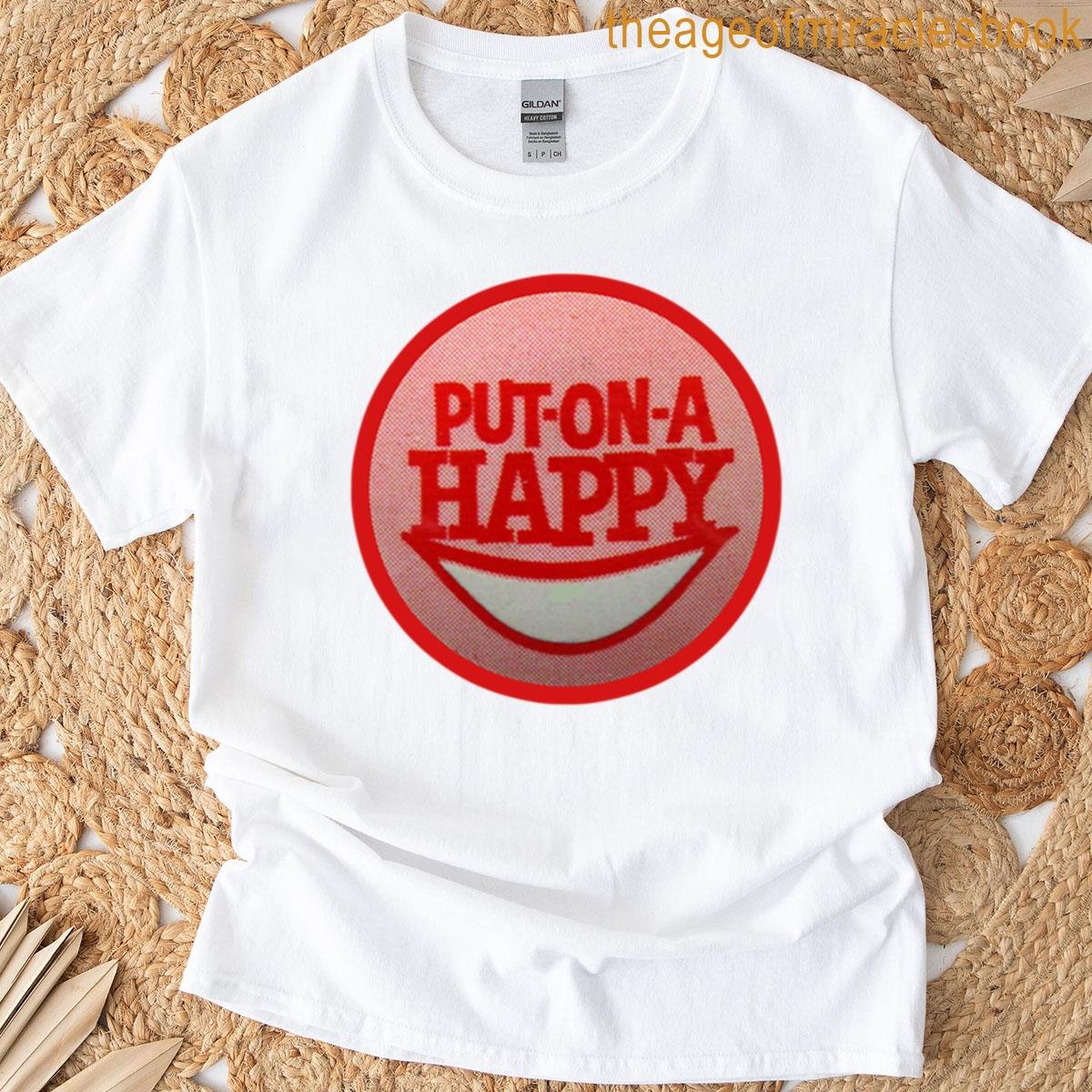 Vintage Put On A Happy Face T-shirt