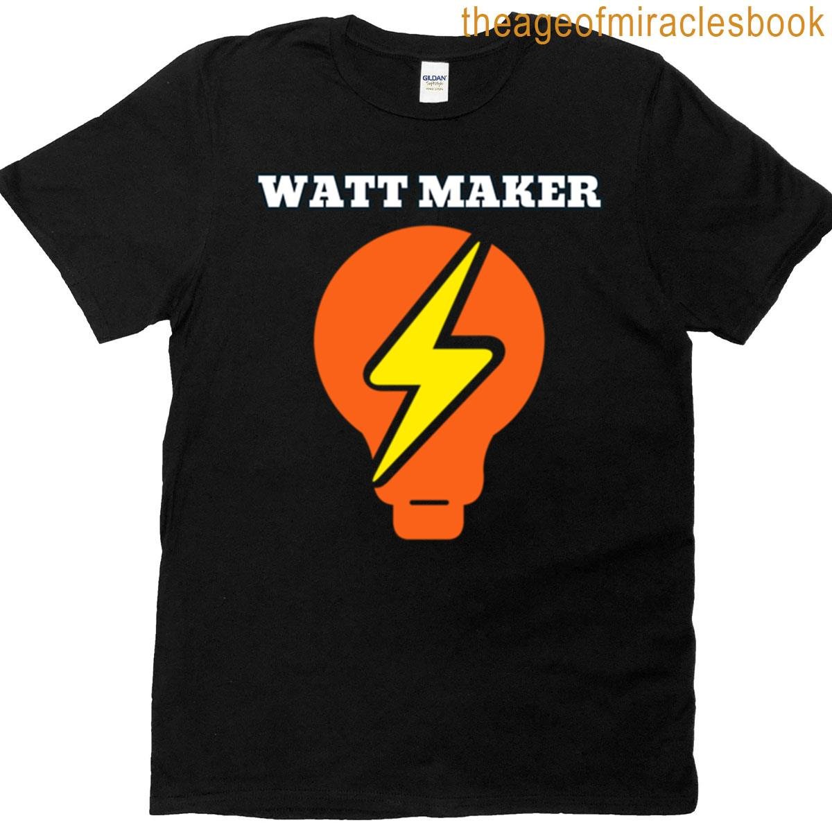Watt Maker Solar Lifestyle T-shirt