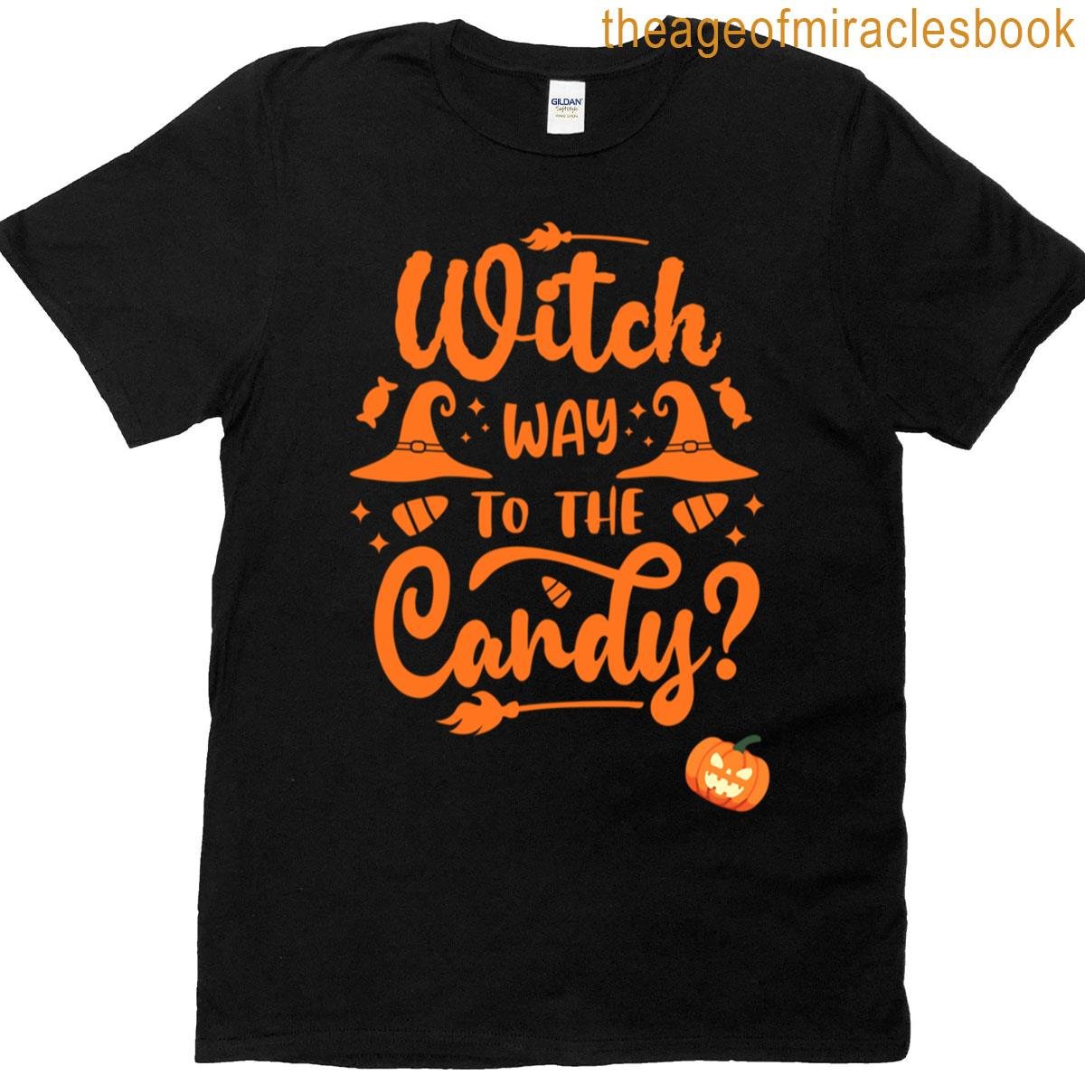 Witch Way To The Candy Oversized T-shirt