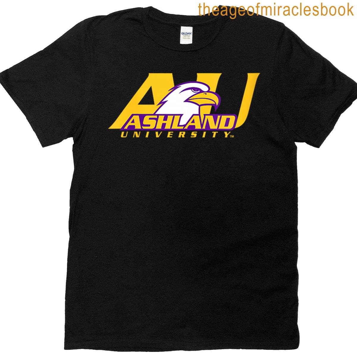 Womens Ashland University Eagles Primary Logo T-shirt