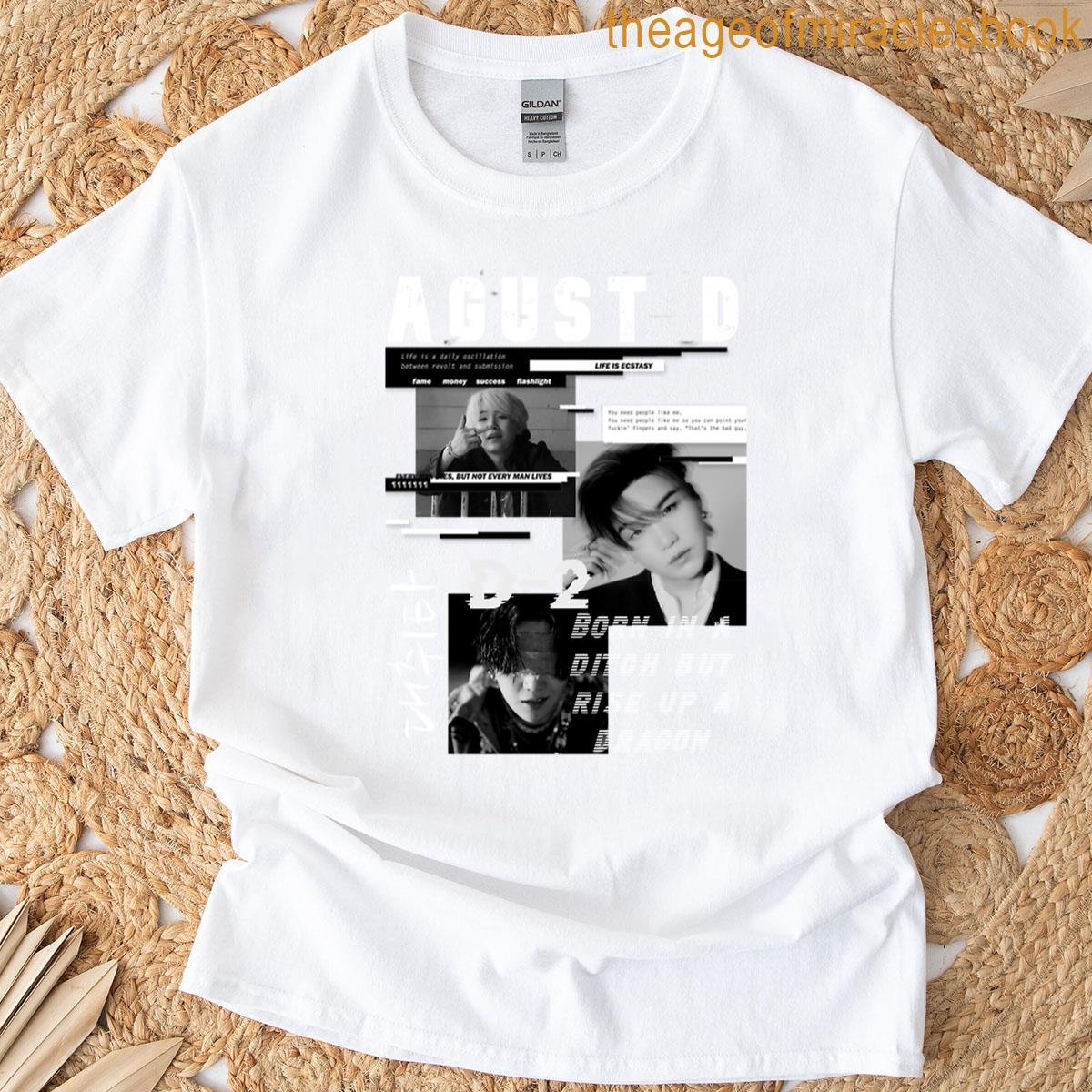 Agust D Collage Design T-shirt