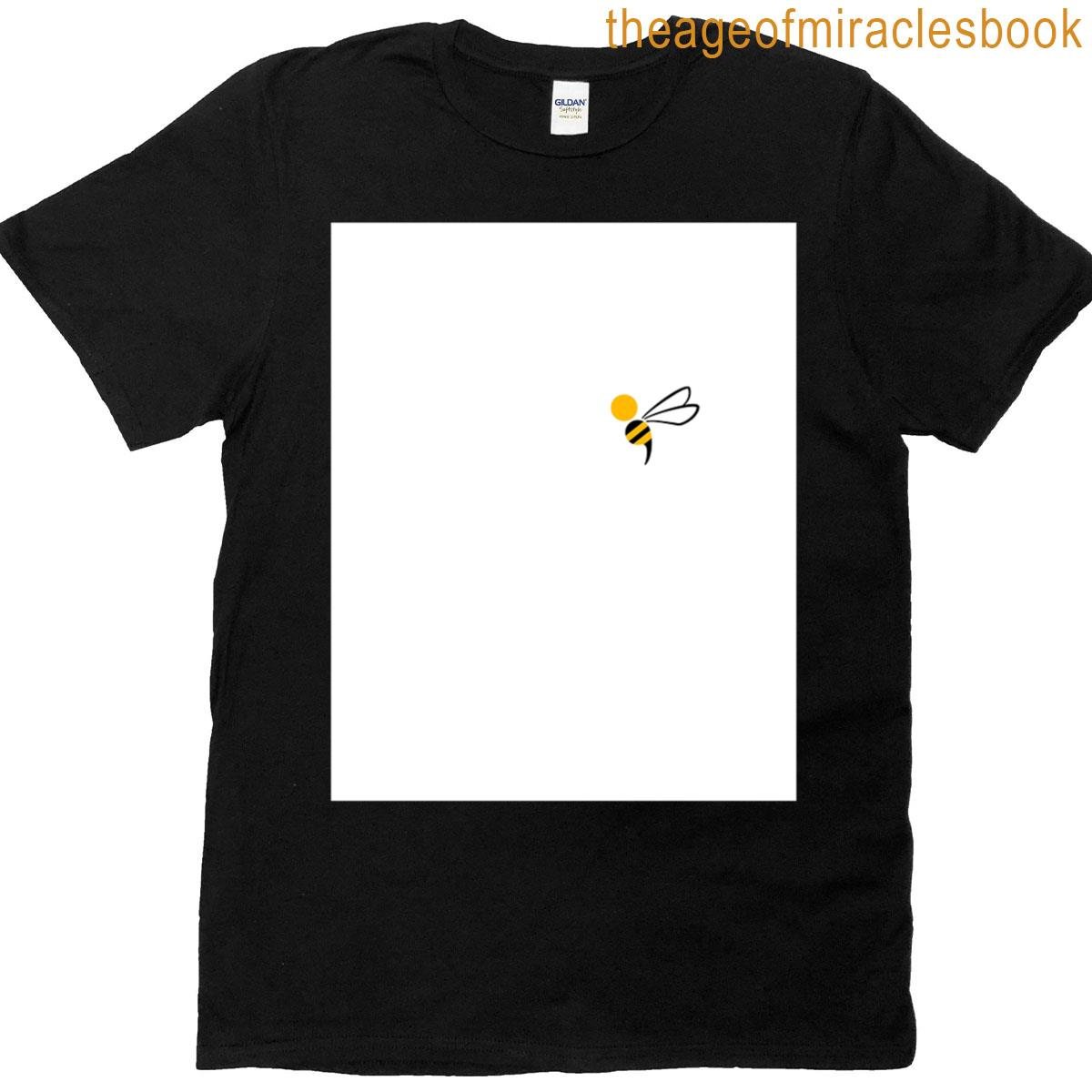 Bee Semicolon Logo Graphic T-shirt
