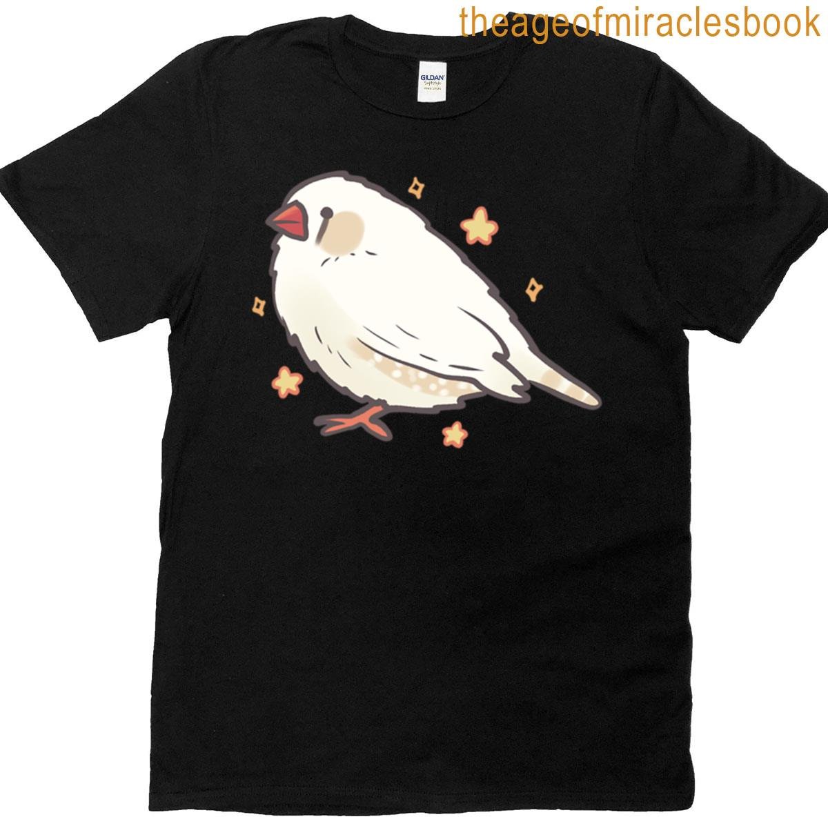Cute White Zebra Finch T-shirt