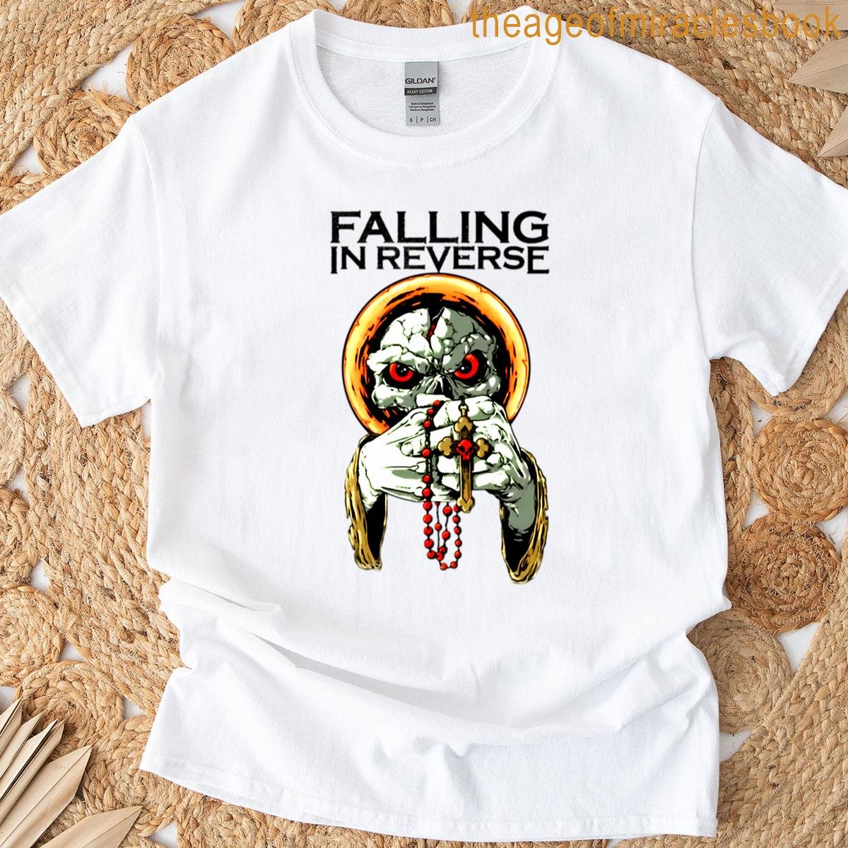 Falling In Reverse Inspired Dramatic Post Hardcore Graphic T-shirt