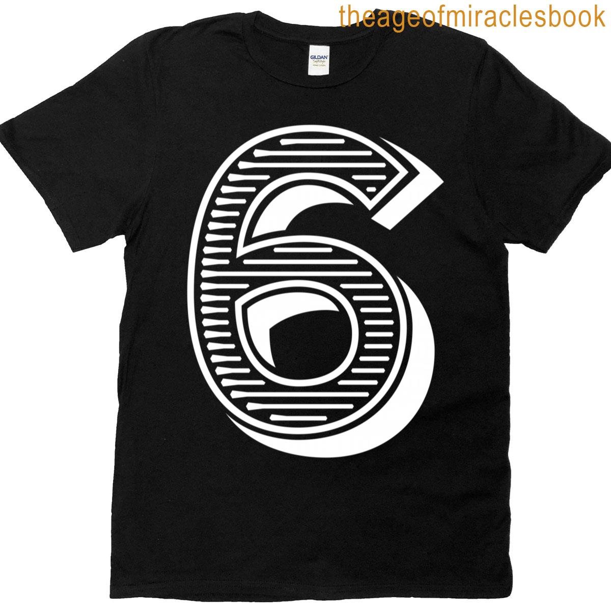 Fun And Large Number 6 T-shirt