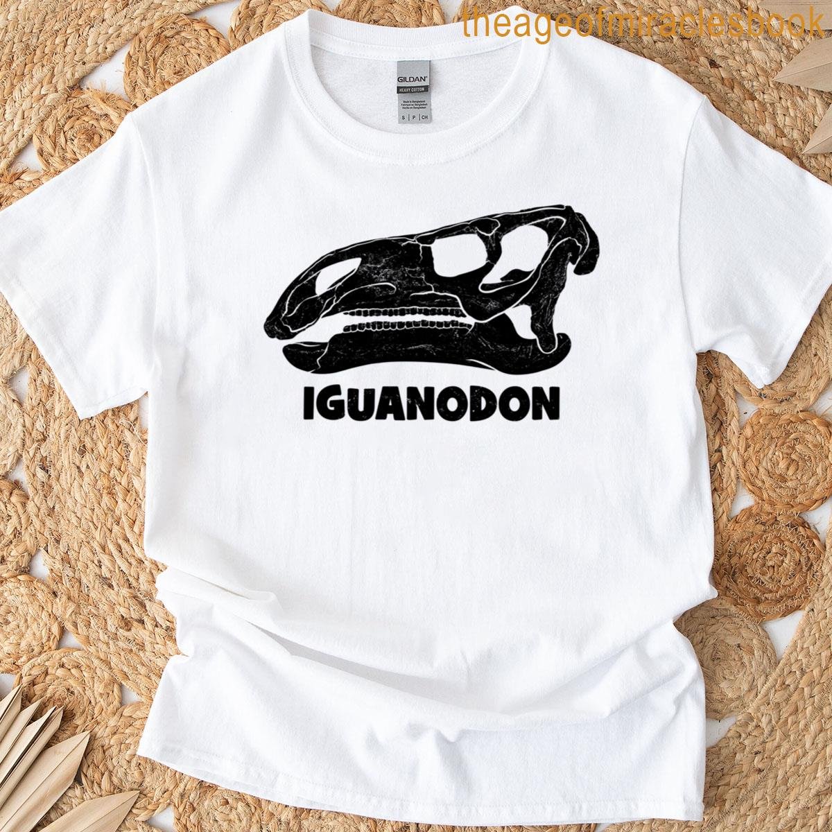 Iguanodon Skull Fossil T-shirt