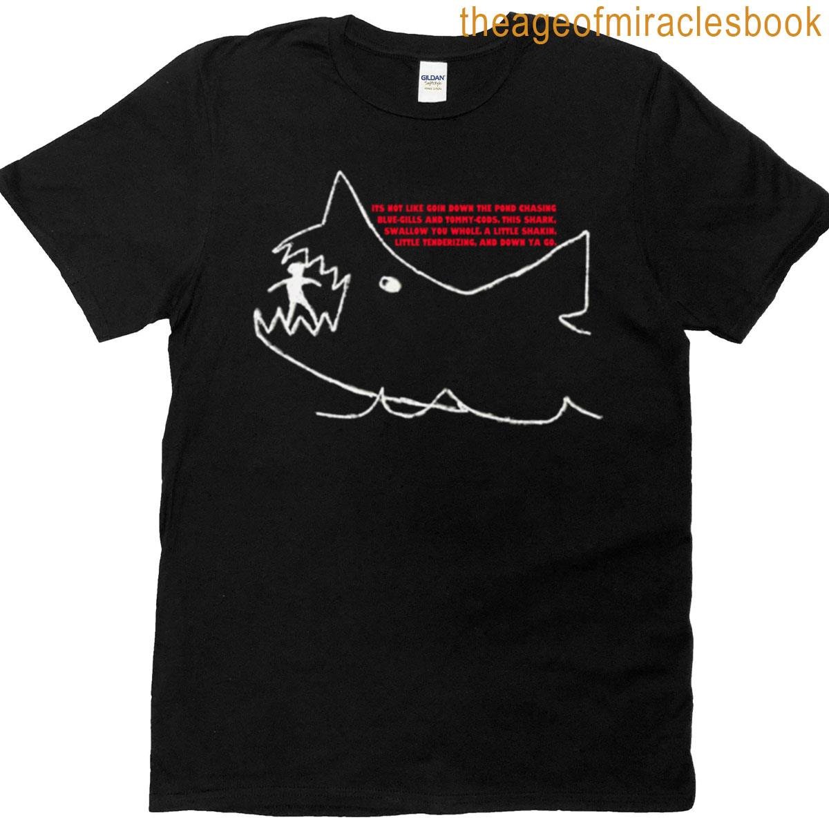 Jaws – Quints Chalk Drawing T-shirt