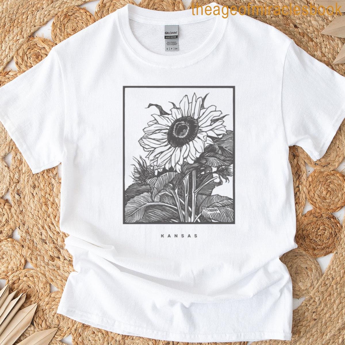 Kansas Sunflowers Oversized T-shirt