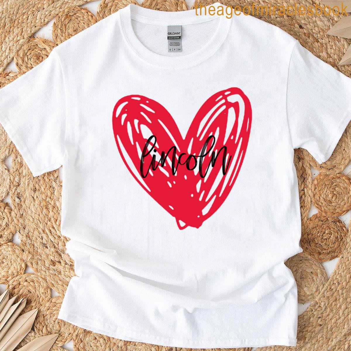 Nebraska Heart T-shirt