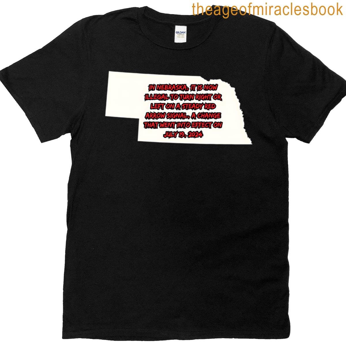 Nebraska Turning Law T-shirt