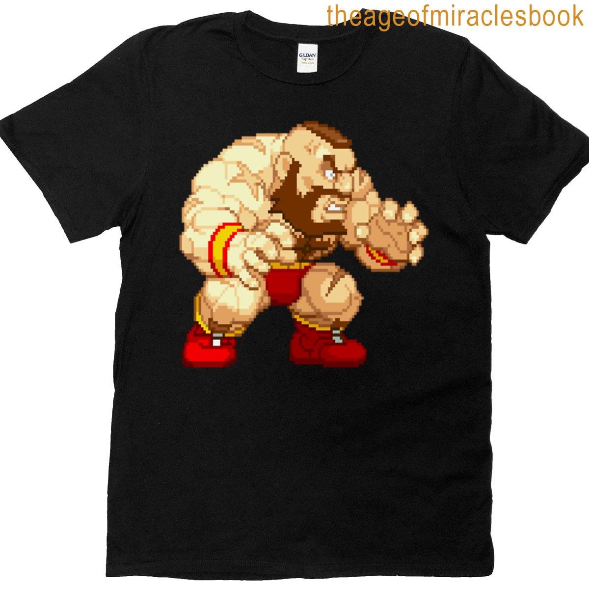 Pocket Zangief Stance T-shirt