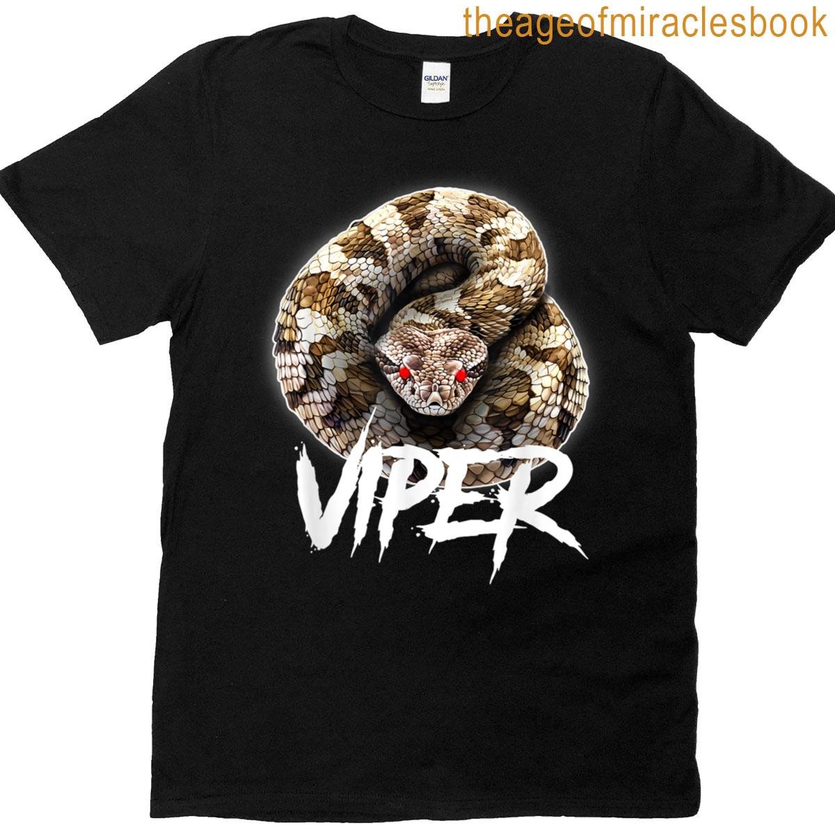 Puff Adder Viper Snake Serpent T-shirt
