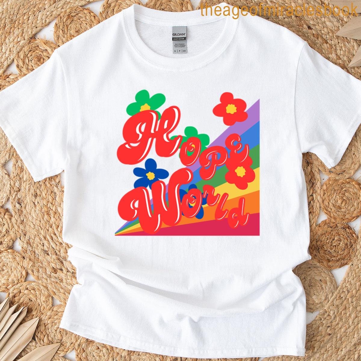 Rainbow Hope World T-shirt