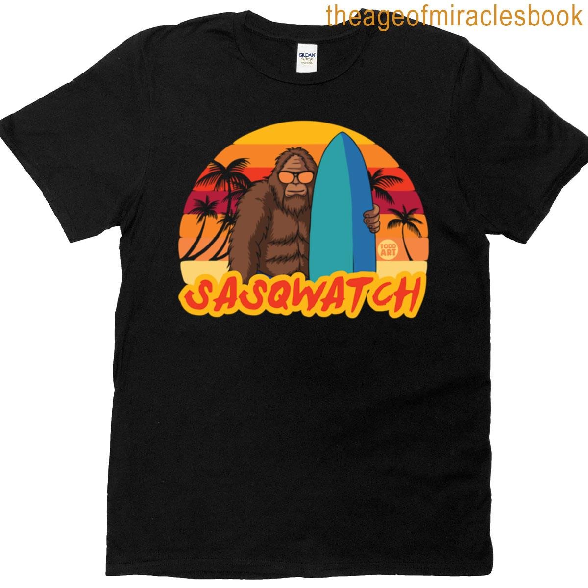 Sasqwatch Baywatch Oversized T-shirt
