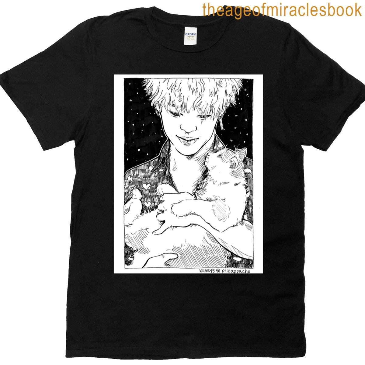 Serendipity Jimin Inktober Oversized T-shirt