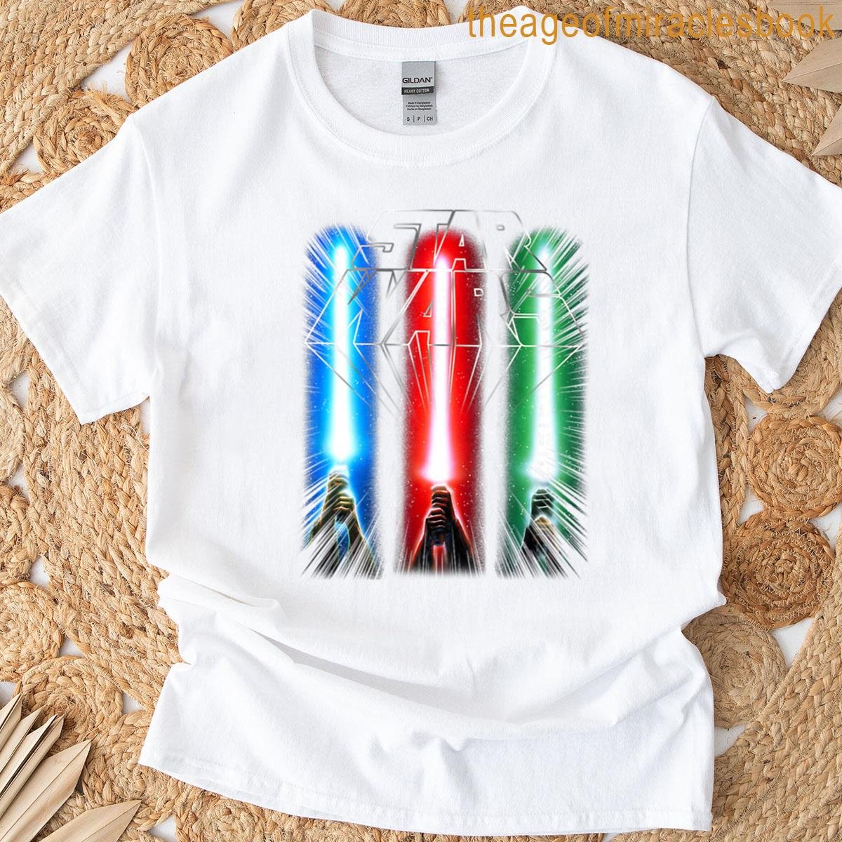 Star Wars Epic Lightsabers Jedi Force Logo T-shirt